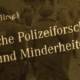 Collage Buchcover: Karlheinz Liebl, Schriften zur Empirischen Polizeiforschung, 21, Band,